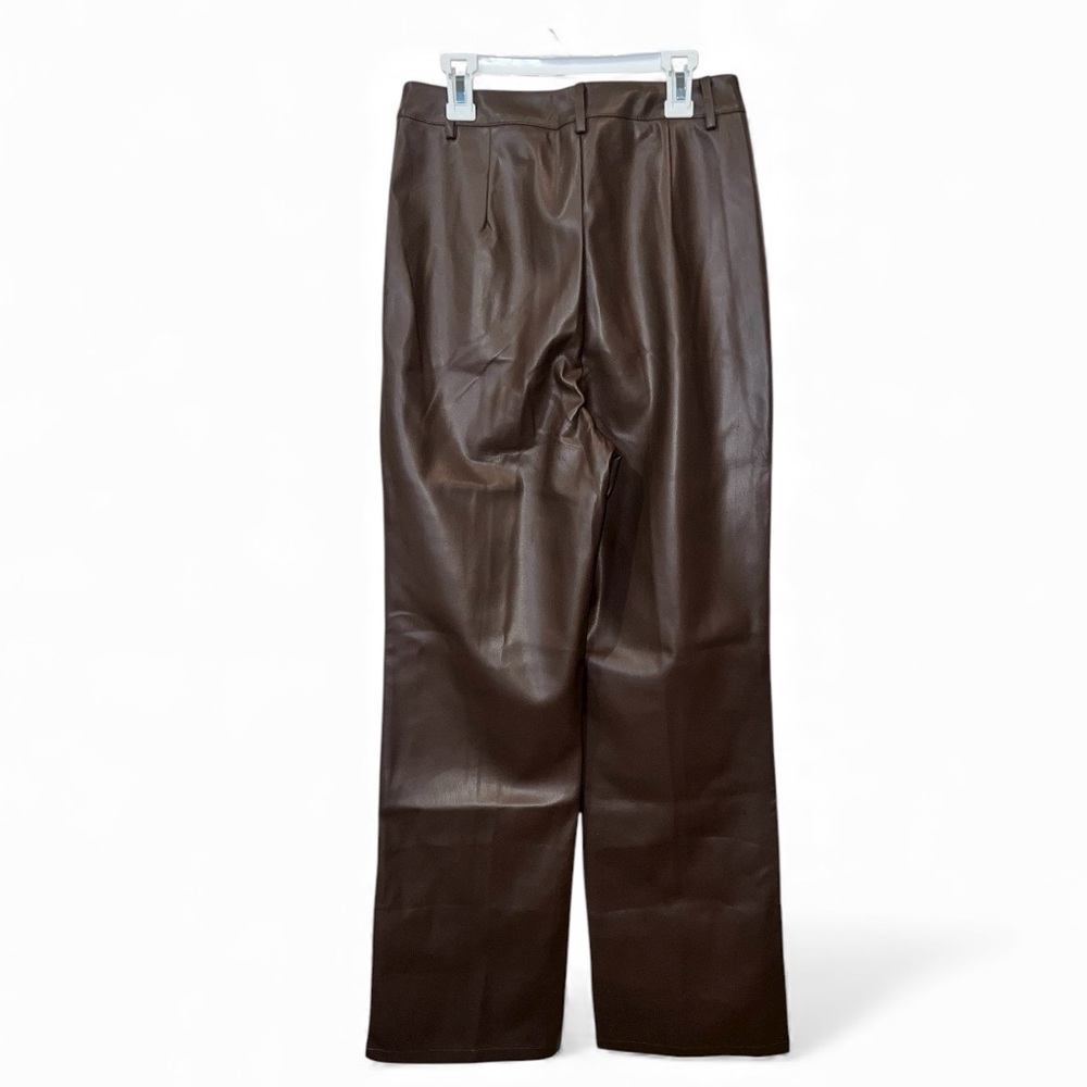 COMMENSE High Waist Faux Leather Pants
COLOR - Dark Brown Size Small NWT - Picture 3 of 8
